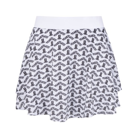 여성 이중 레이어 플레어 큐롯 스커트