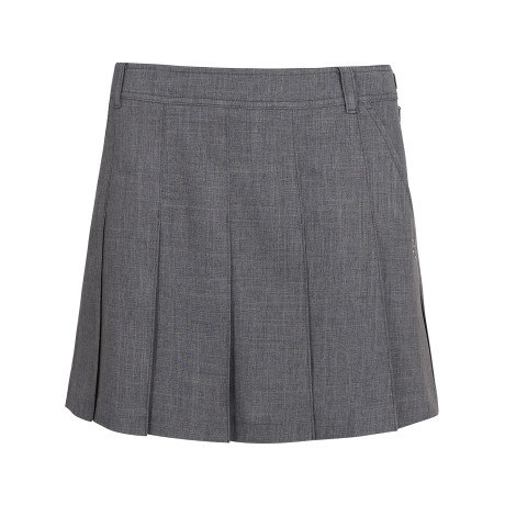 여성 백 밴딩 플리츠 큐롯 스커트