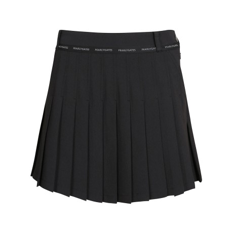 여성 로고 라인 큐롯 스커트