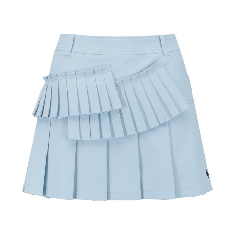 여성 플리츠 패널 큐롯 스커트