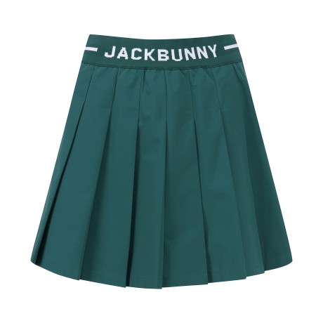 여성 잭바니 니트 밴딩 플리츠 큐롯 스커트