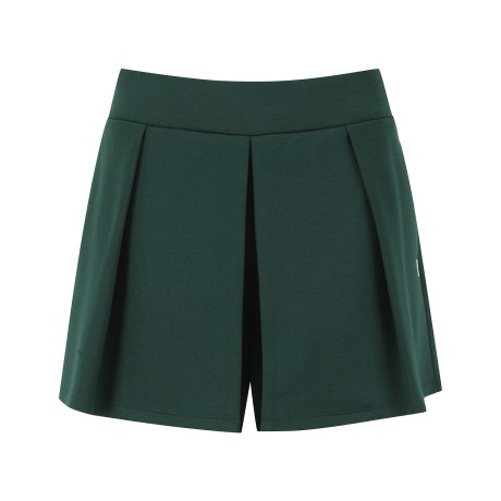 여성 바니 키링 플리츠 큐롯 팬츠