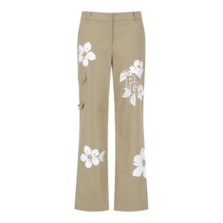 여성 사이드 포켓 스트레치 팬츠