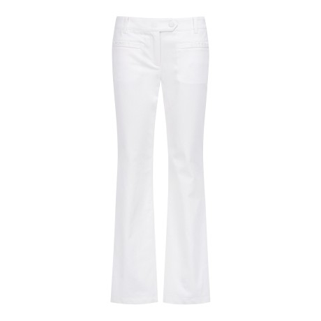 여성 스티치 세미 부츠컷 데님 팬츠