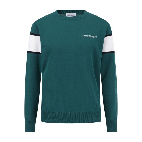 여성 잭바니 컬러 블록 니트