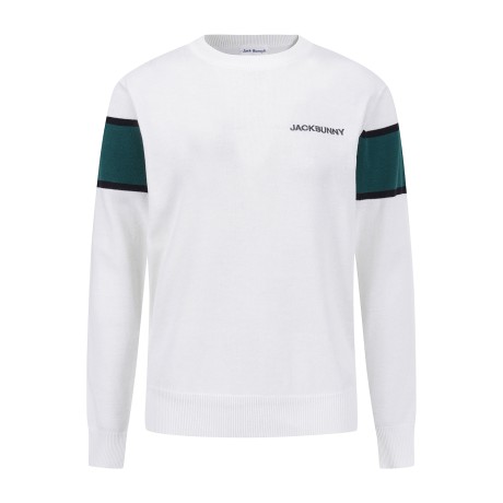 여성 잭바니 컬러 블록 니트