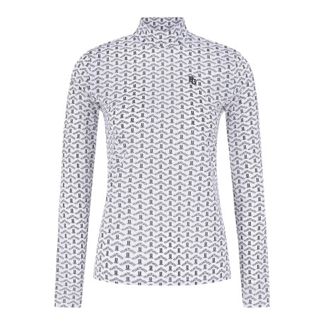 여성 모크넥 냉감 긴팔 티셔츠