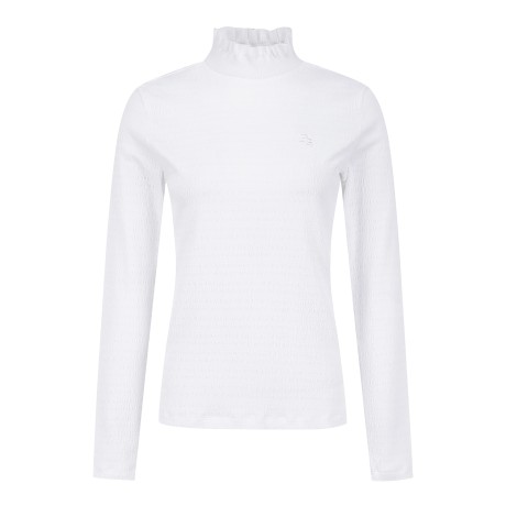 여성 스모킹 프로넥 긴팔 티셔츠