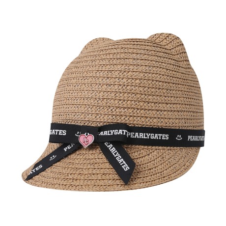 여성 로고 테이핑 지사 캣 볼캡