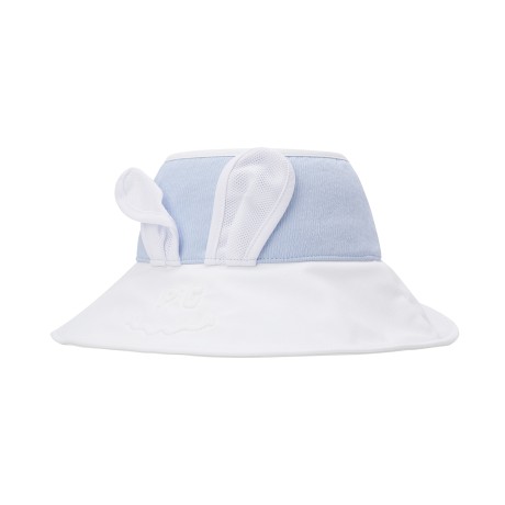 여성 스마일 메쉬 바니 버킷 바이저