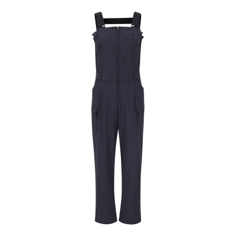 여성 밴딩 스트랩 슬리브리스 점프수트