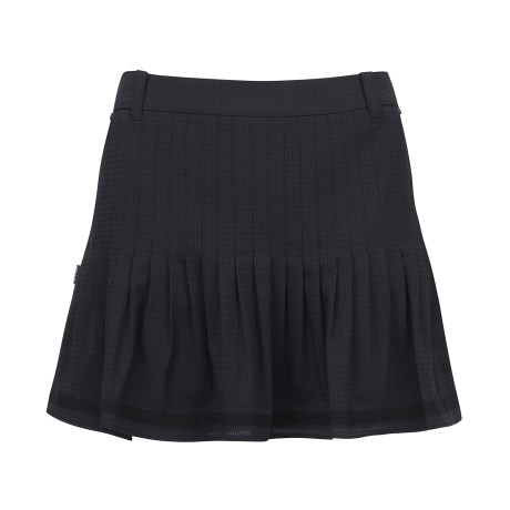 여성 타공 크로셰 라인 레이어 큐롯 스커트