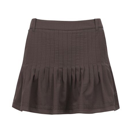 여성 타공 크로셰 라인 레이어 큐롯 스커트