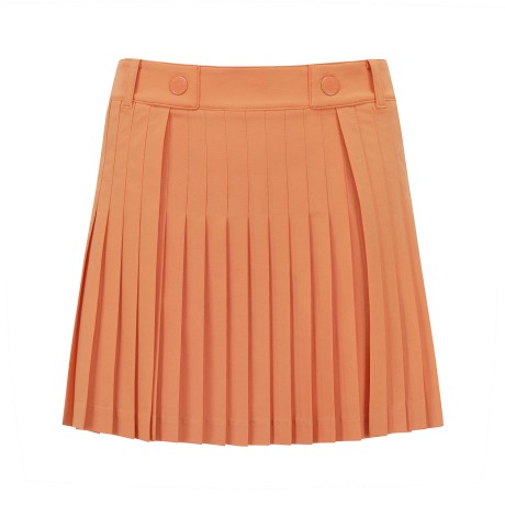 여성 사이드 패널 플리츠 큐롯 스커트