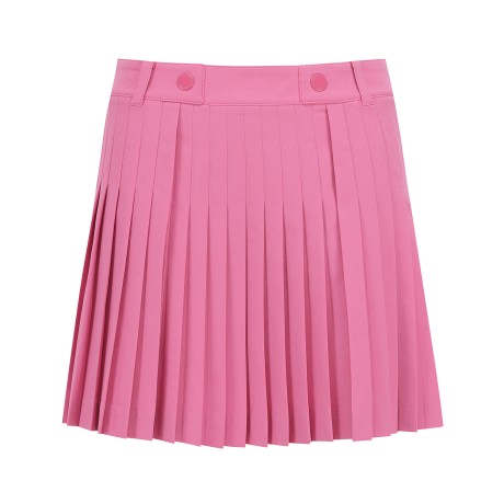 여성 사이드 패널 플리츠 큐롯 스커트