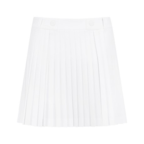 여성 사이드 패널 플리츠 큐롯 스커트