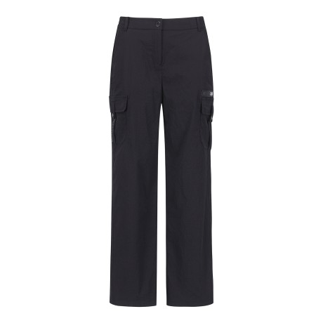 여성 링클 카고 포켓 팬츠