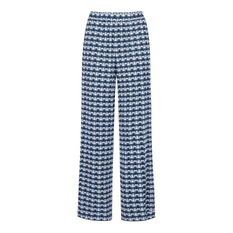 여성 바니 패턴 냉감 밴딩 팬츠