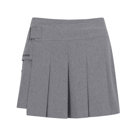 여성 플리츠 레이어 큐롯 스커트 & 바니 키링