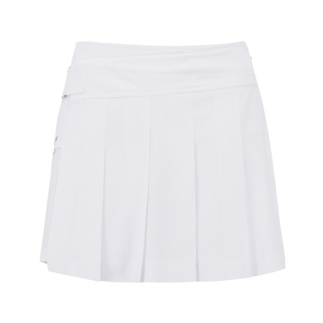 여성 플리츠 레이어 큐롯 스커트 & 바니 키링