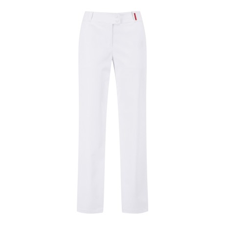 여성 투버튼 스마일 프린팅 팬츠