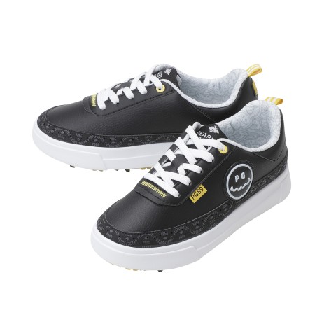 여성 스마일 패치 스파이크 골프화