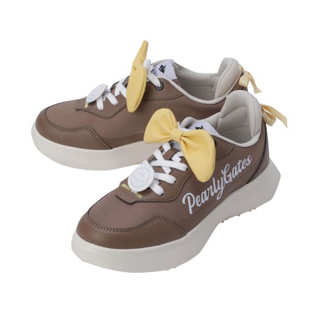 여성 스마일 리본 탈착 논스파이크 골프화