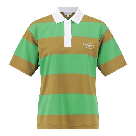 여성 잭바니 스트라이프 칼라 티셔츠