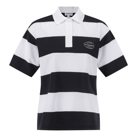 여성 잭바니 스트라이프 칼라 티셔츠