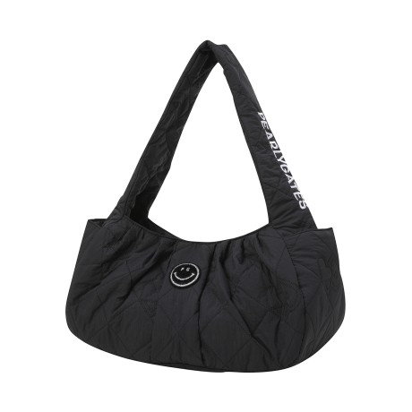 여성 스마일 패치 퀼팅 호버백