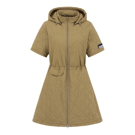 여성 퀼팅 기모 반팔 패딩 원피스 & 속바지