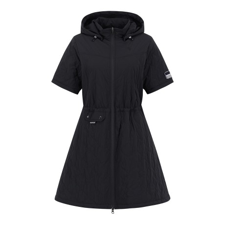 여성 퀼팅 기모 반팔 패딩 원피스 & 속바지