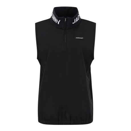 여성 잭바니 하이넥 방수 슬리브리스 베스트