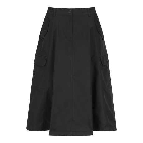 여성 카고 포켓 백 밴딩 스커트