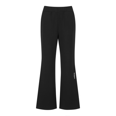 여성 슬릿 헴 밴딩 트레이닝 팬츠