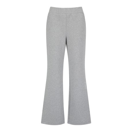 여성 슬릿 헴 밴딩 트레이닝 팬츠