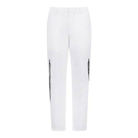 여성 잭바니 사이드 로고 테이프 밴딩 팬츠