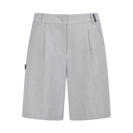 여성 약기모 솔리드 하프 팬츠