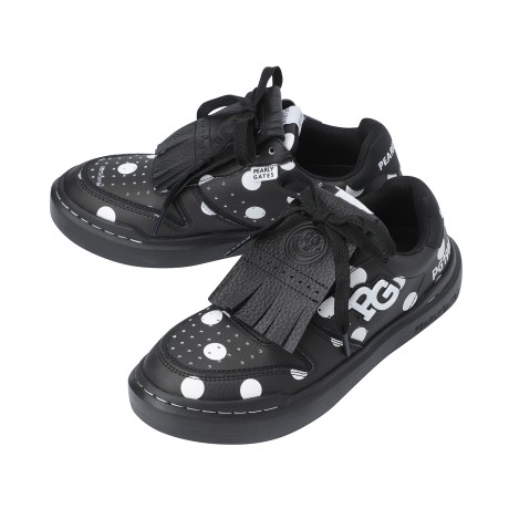 여성 PG 심볼 배색 스파이크리스 골프화