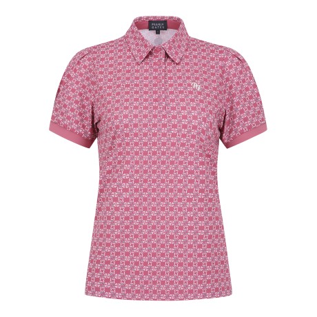 여성 다트 슬리브 하프 버튼 반팔 티셔츠