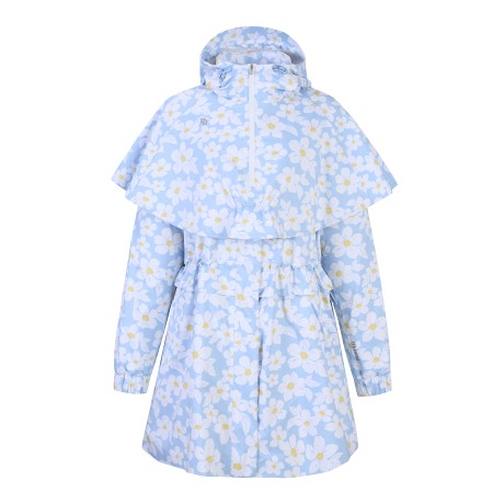 여성 패커블 레인 점퍼 & 후드 케이프