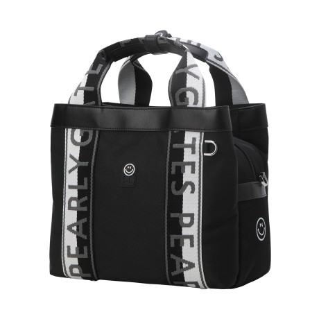 여성 빅 로고 스트랩 토트백