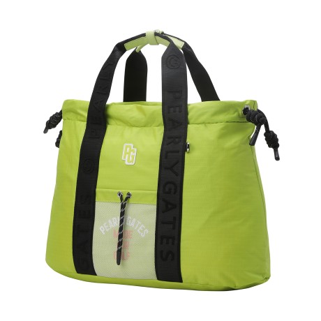 여성 메쉬 포켓 쇼퍼백