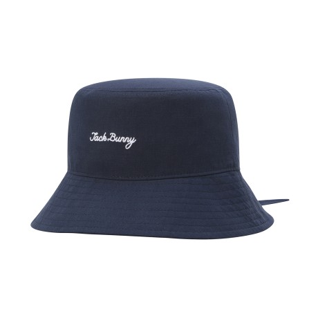 여성 잭바니 백 리본 솔리드 버킷햇