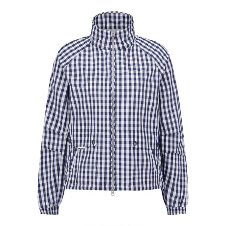 여성 백 메쉬 믹스 래글런 슬리브 점퍼