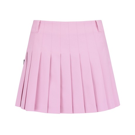 여성 베이직 컬러 플리츠 큐롯 스커트