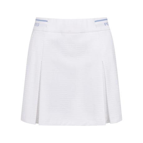 여성 심볼 패턴 인버티드 밴딩 큐롯 스커트