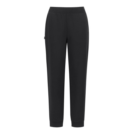 여성 넘버 백 포켓 밴딩 조거 팬츠