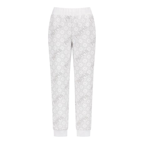 여성 넘버 백 포켓 밴딩 조거 팬츠