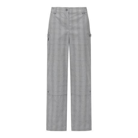 여성 뒷밴딩 페이크 플랩 포켓 조거 팬츠